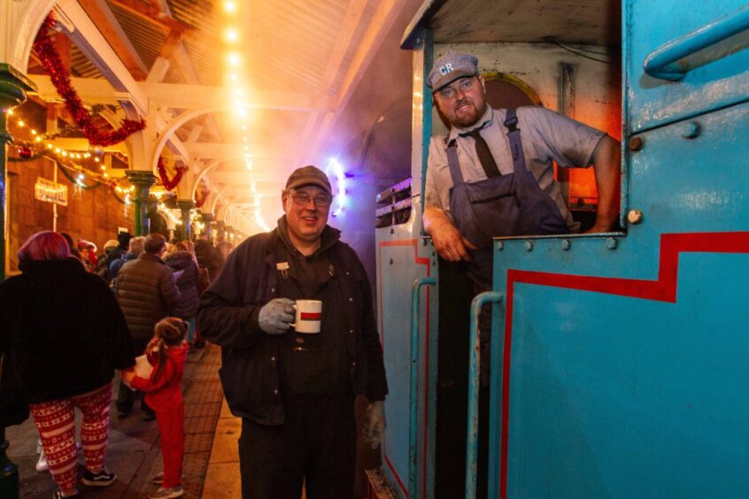 Polar Express at Brechin Caledonian Railway.