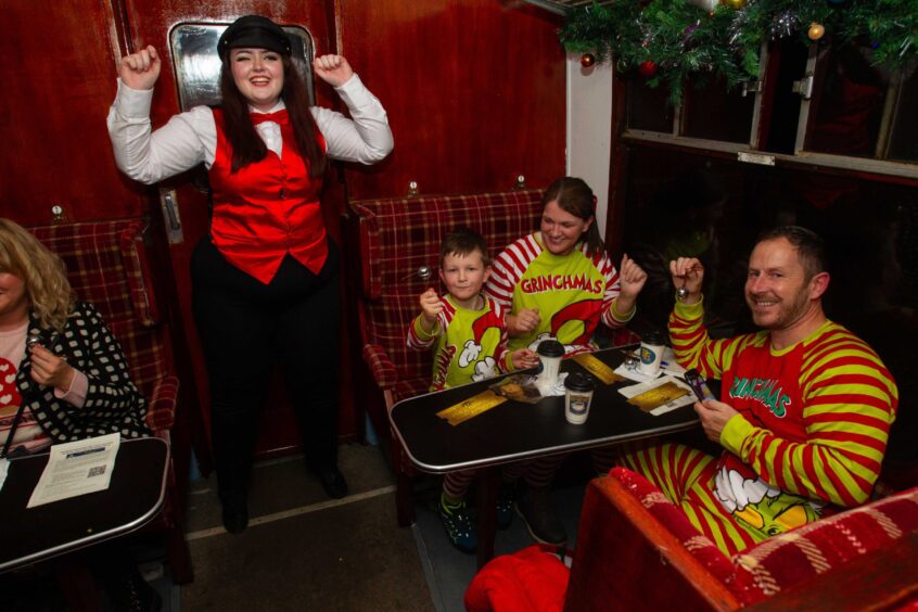 Polar Express at Brechin Caledonian Railway.