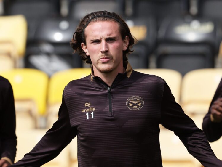 On loan from Dundee United, Logan Chalmers is a key man with Championship side Ayr United