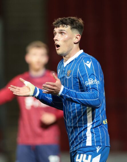 It was a mixed night for St Johnstone's Dara Costelloe. 