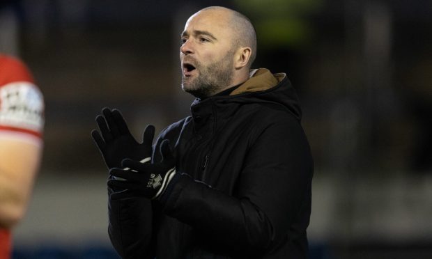 Dunfermline manager James McPake hailed his side's display against Airdrie. Image: SNS.
