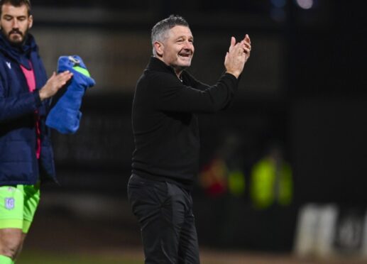 Dundee manager Tony Docherty.
