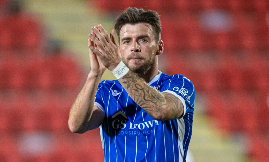 St Johnstone's Graham Carey.