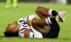 Dunfermline's Kane Ritchie-Hosler was amongst the Pars stars to suffer injuries against Arbroath. Image: SNS