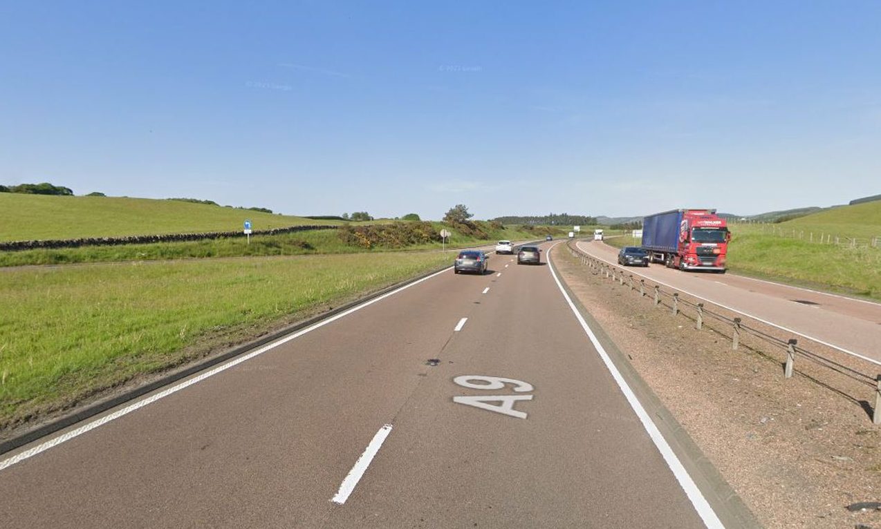 The A9 between Blackford and Gleneagles. Image: Google Street View