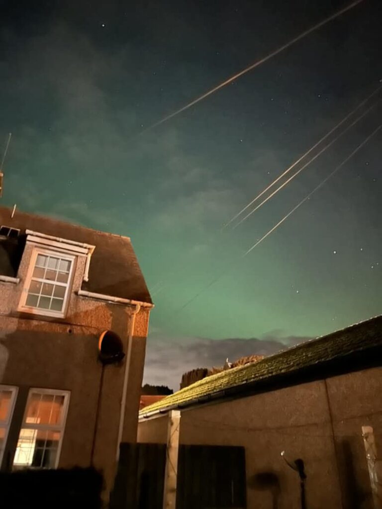 Northern Lights in amazing Bonfire Night display for Tayside & Fife