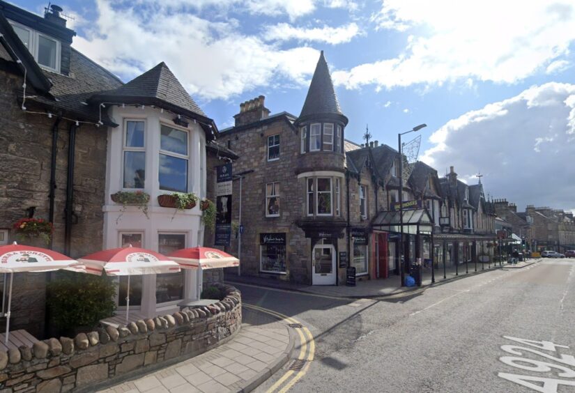Pitlochry town centre