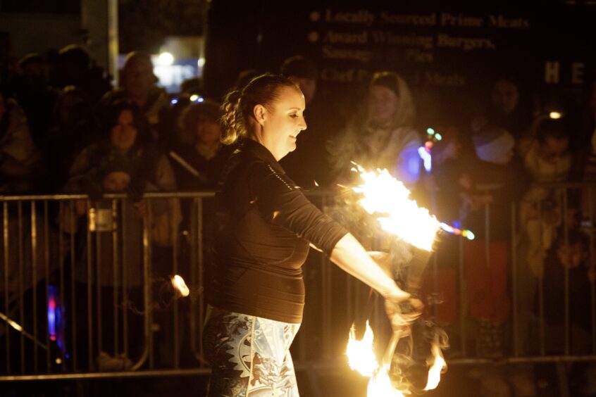 Perth bonfire night event.