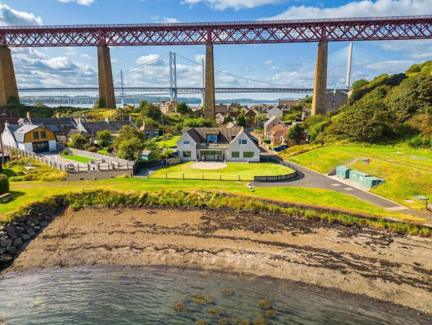 Four-bedroom family home on Helen Lane in North Queensferry has uninterrupted views across the Firth of Forth from almost every room.