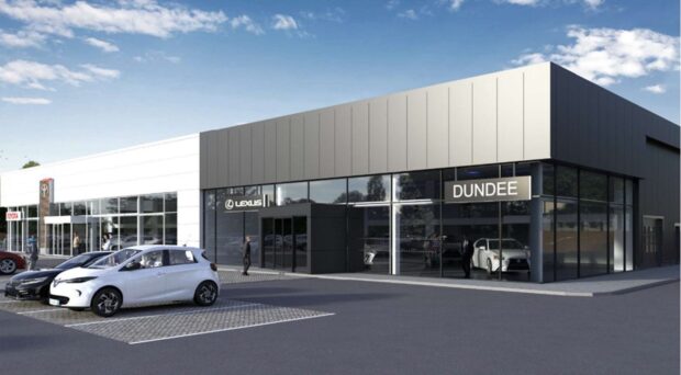 Eastern Western Motor Group will open its new dealerships on the old Levis factory site in Dundee.