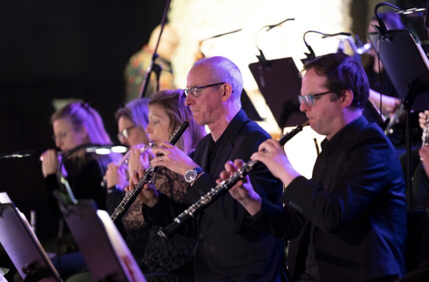 instrumentalists play in RSNO concert 