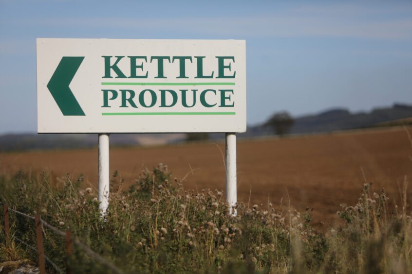 Kettle Produce sign