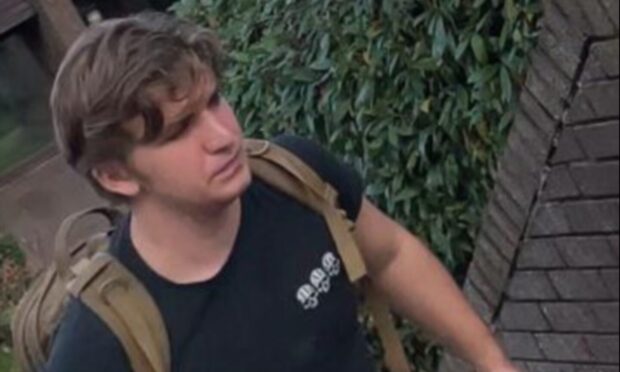 David Wood arrives at Dunfermline Sheriff Court.