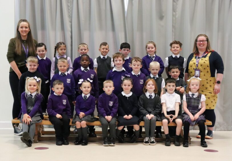 Downfield Primary's first class photo for 2023. 