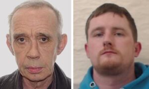 Ean Coutts (left) was murdered by David Barnes. Image: Police Scotland.