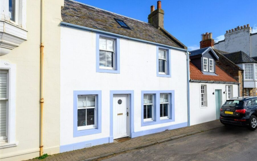 The mid-terrace cottage in Elie commands on of Scotland's most enviable coastal addresses.