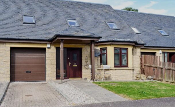 Fiddler's Retreat is a popular holiday let in the Angus village of Monikie. Image: Supplied