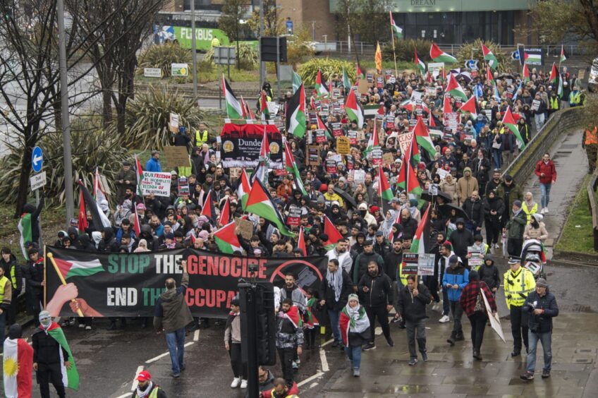 Palestine march