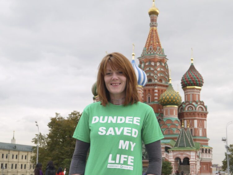 Creative Dundee co-founder Gillian Easson in Moscow in 2013. 