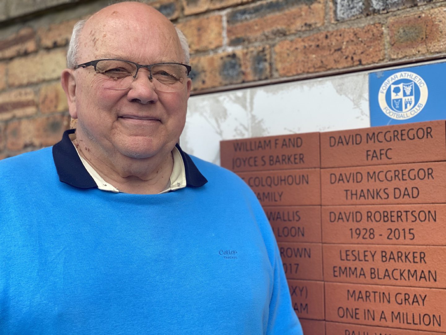 Forfar Athletic legend David McGregor stepped down from his duties in May