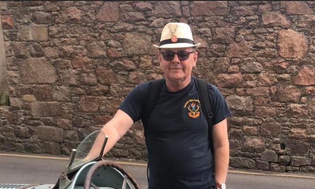 Angus veteran Jim Henderson is travelling to the London Remembrance event. Image: Help for Heroes
