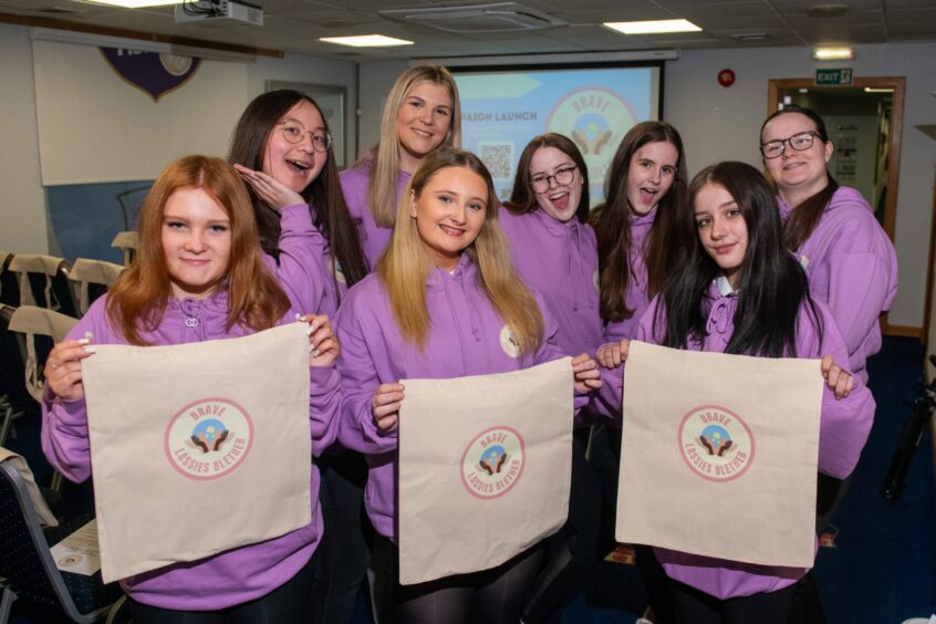 Brave Lassies Blether peer abuse project launch.