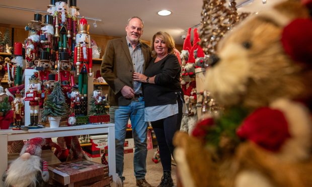 Callum and Jane MacLellan, owners of Taste Perthshire in Bankfoot. Image: Kim Cessford/DC Thomson