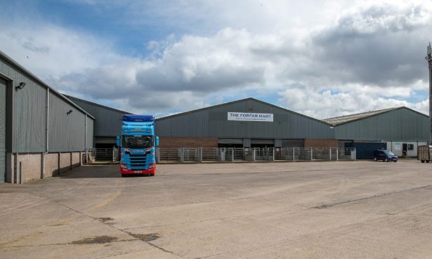 Forfar Mart was acquired by AM Phillip earlier this year. Image: Supplied