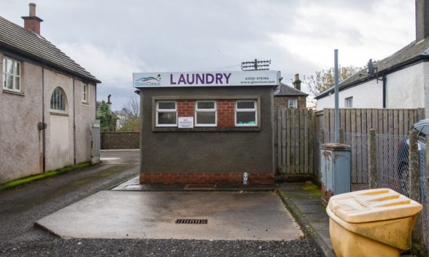 GlenClean laundry at Langholm, Keay Street, Blairgowrie.