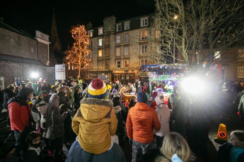 Dundee West End Christmas market in 202
