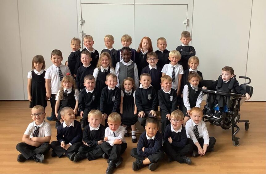 Ladyloan pupils first class photo. 