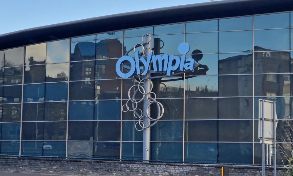 The exterior of the Olympia in Dundee.