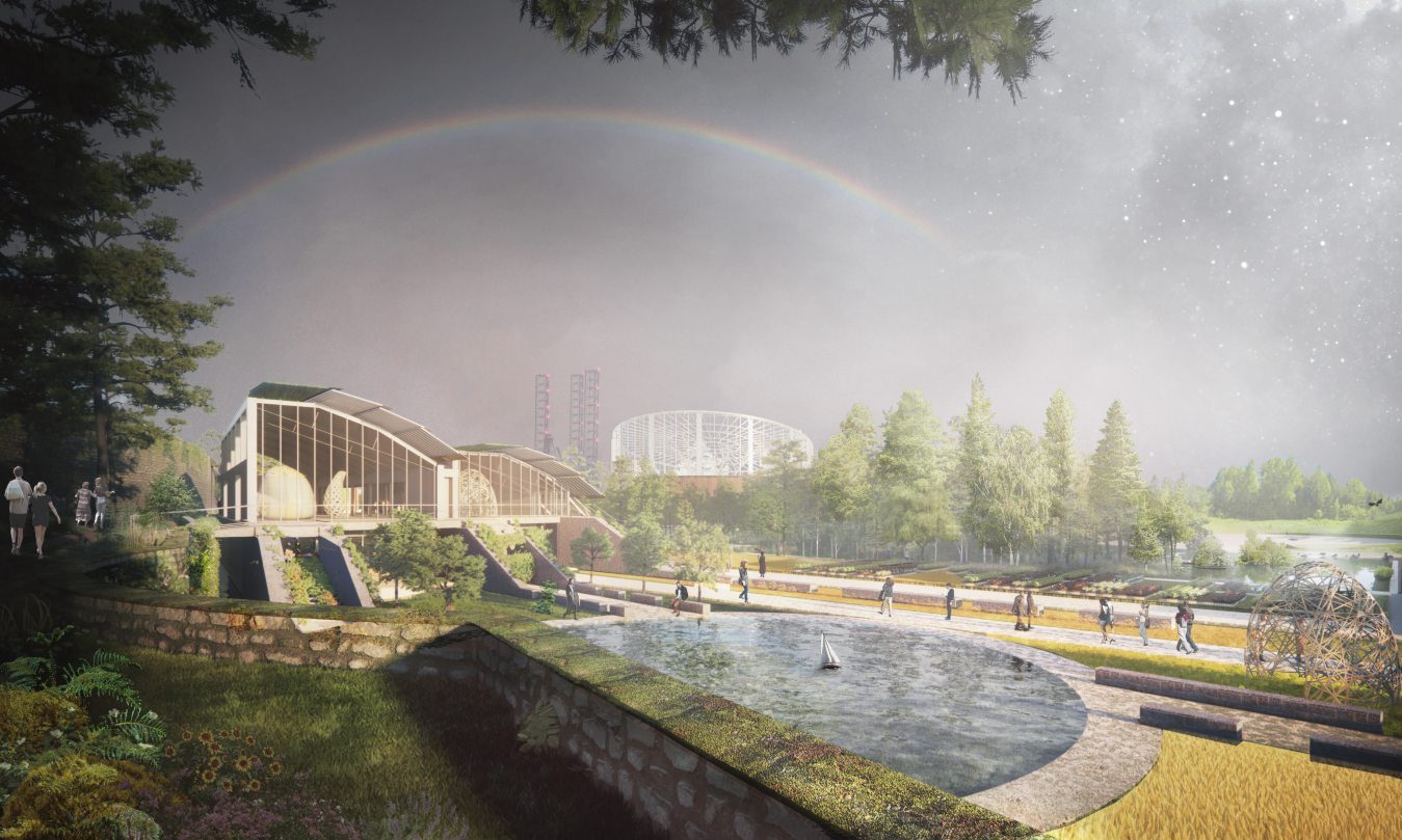 CGI impressions of what the Dundee Eden Project could look like. Image: The Eden Project.
