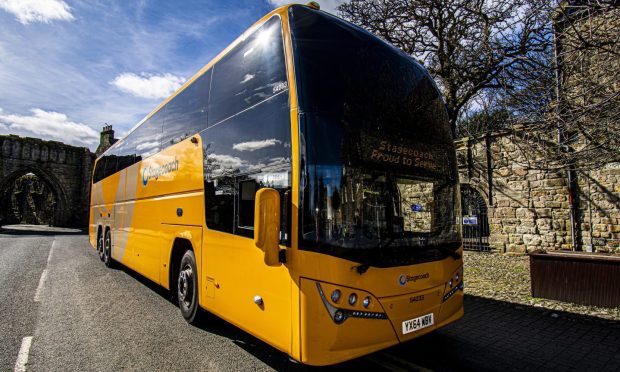 The 75% bus discount applies to St Andrews University staff and students