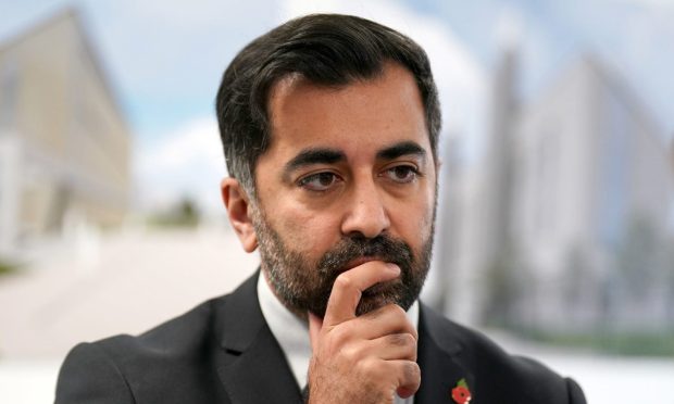 First Minister Humza Yousaf. Image: Andrew Milligan/PA Wire.