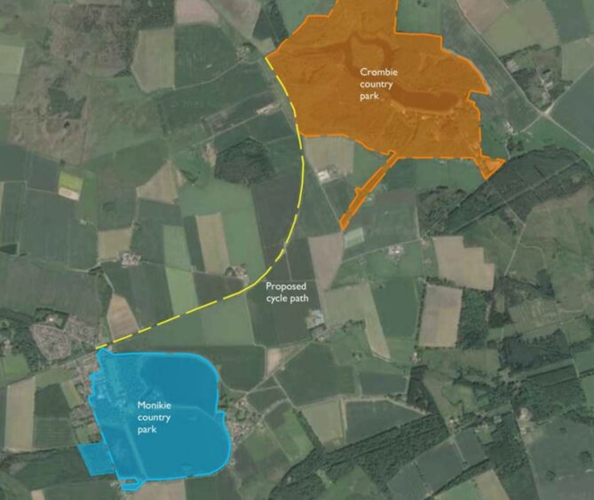 Monikie and Crombie country parks masterplan