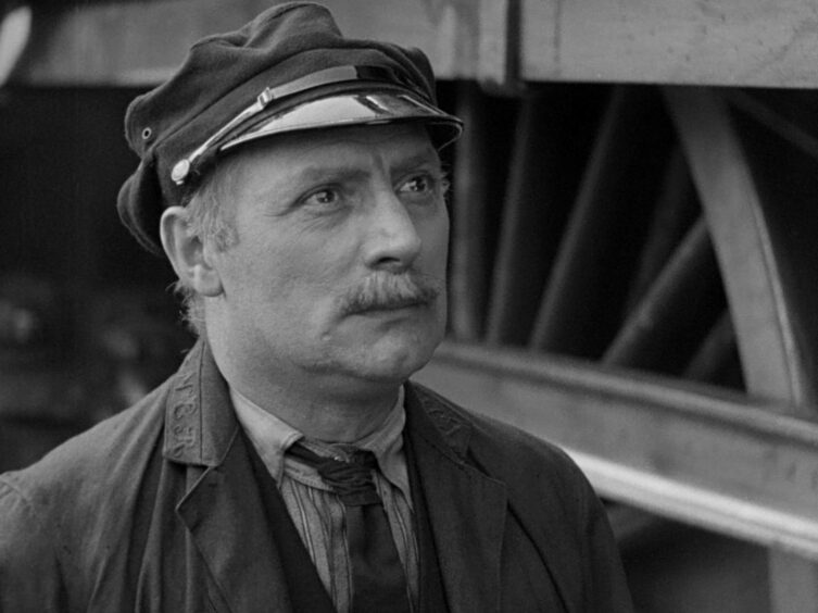 A still from The Flying Scotsman. 