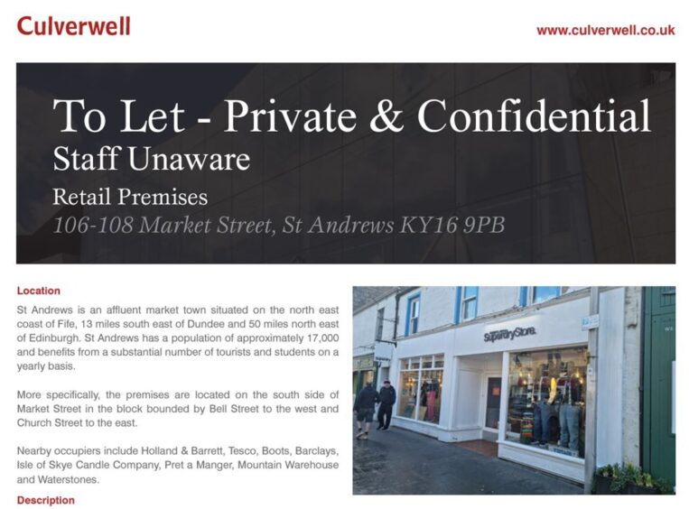 St Andrews Superdry store set to close but 'staff unaware'