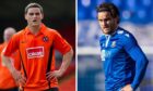 Craig Conway played under Craig Levein at Dundee United before capping off his career with a cup double at St Johnstone. Images: SNS