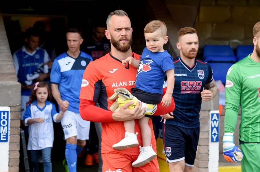 Mannus was still St Johnstone number one in 2018, when he played his last game against Ross County. With a young family, he decided the time was right to return home.