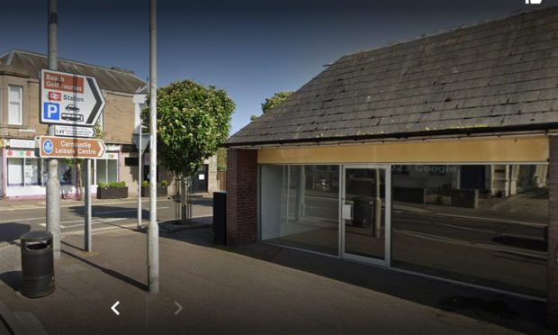 The Domino's site on the corner of Carnoustie High Street. Image: Google