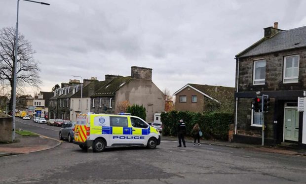 controlled explosion Dunfermline
