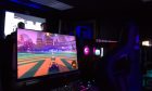 The e-sports studios at Dundee & Agus College. Image: Isla Glen