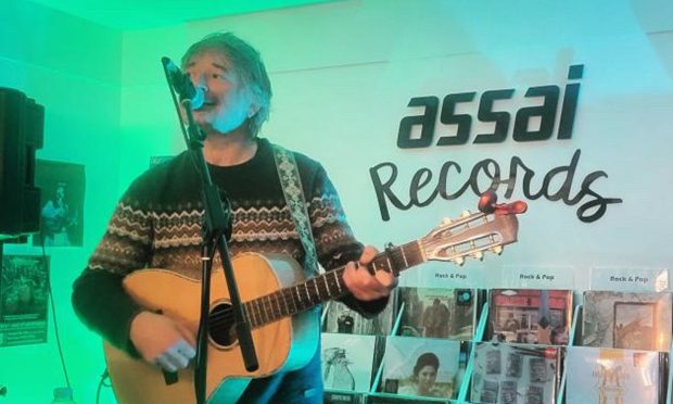 King Creosote performed at Assai Dundee. Image: Abi Roper.