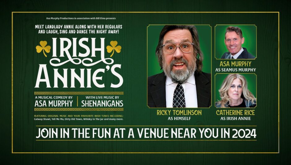 Irish Annie's will be performed in Kirkcaldy and Arbroath