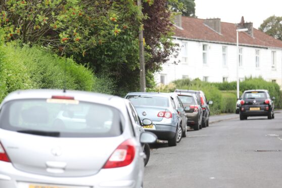 Councils are being given new powers to fine pavement parkers. Image: DC Thomson