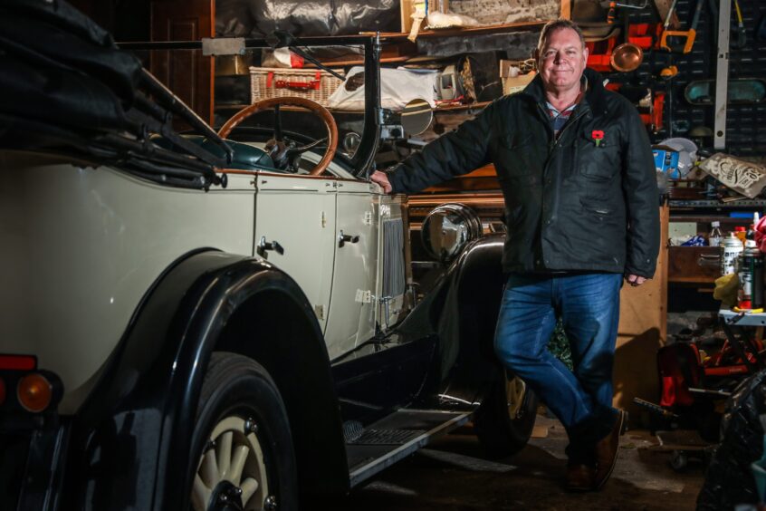 1926 Buick comes 'home' to Arbroath.