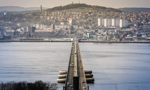 View of Dundee from Fife