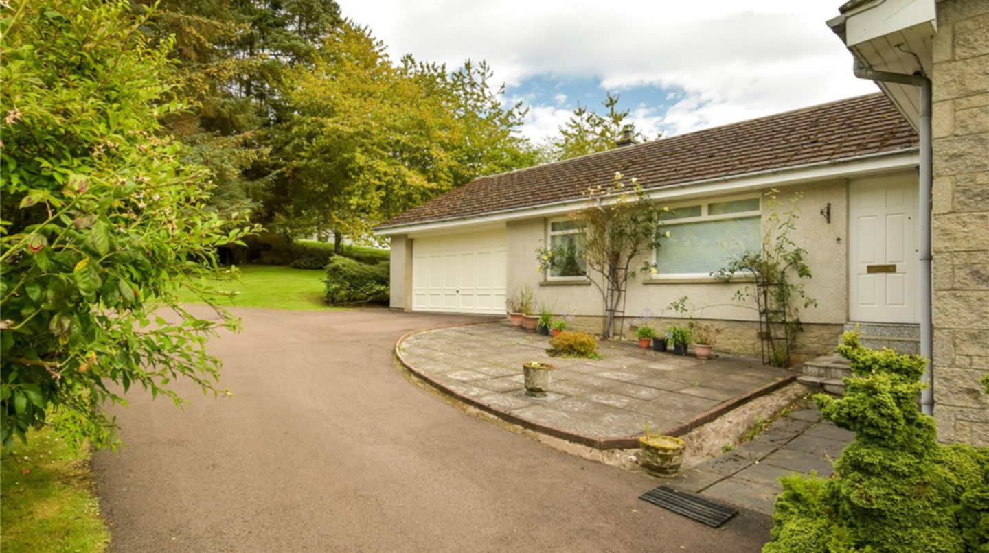 For sale Perthshire bungalow on banks of Loch Tay