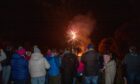 Bonfire night and fireworks in Pitlochry. Image: Marieke McBean
